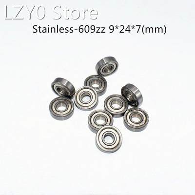 Stainless steel 10PCS S609ZZ 9*24*7(mm) free shipping antir