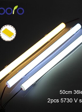 5PCS/Lot 50CM LED Bar light 5730 V Shape Corner aluminum pro