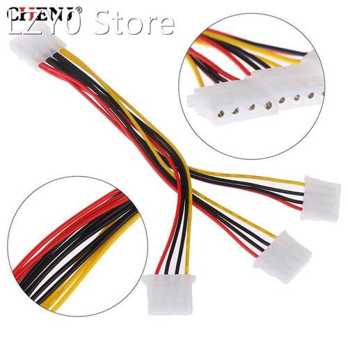 4 Pin IDE 1-to-3 Molex IDE Female Power Supply Splitter Exen