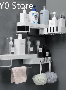 Bathroom Drying Rack Rotatable Storage Shelf Rack Wall Mount