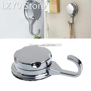 Chromed Suction Cup Kitchen Hooks for Towel Hooks Vacuum Hoo