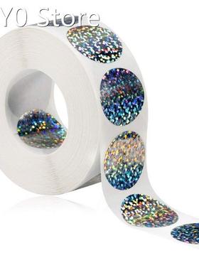 100-500pcs 1inch Coloful Stickers Scrapbooking For Seal Adhe