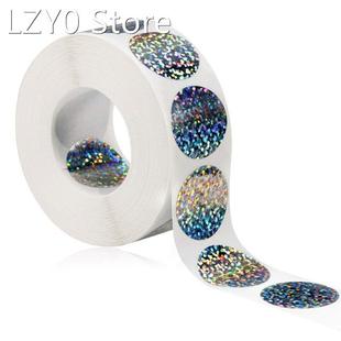 100-500pcs 1inch Coloful Stickers Scrapbooking For Seal Adhe