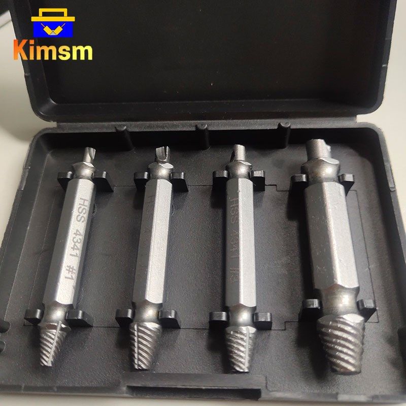 4pcs alloy steel/high speed steel broken wire extractor for