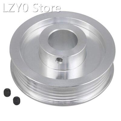 V-Type Belt Pulley 5 Slots with 2 Screw 10mm Inner Hole Dia