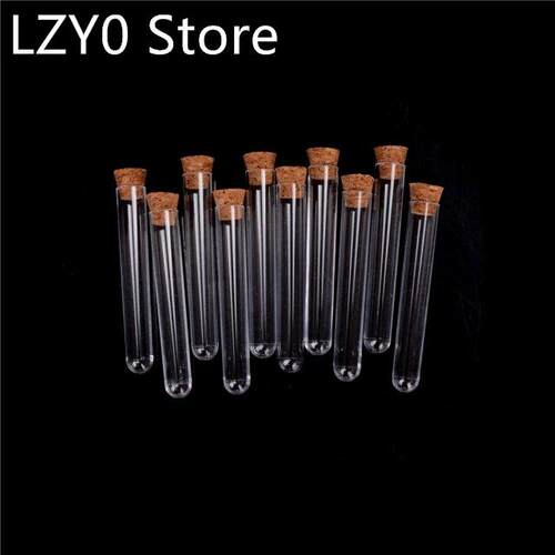 10pcs/lot 12x75/12x100/15x100/15x150mm Laboratory Plastic Te