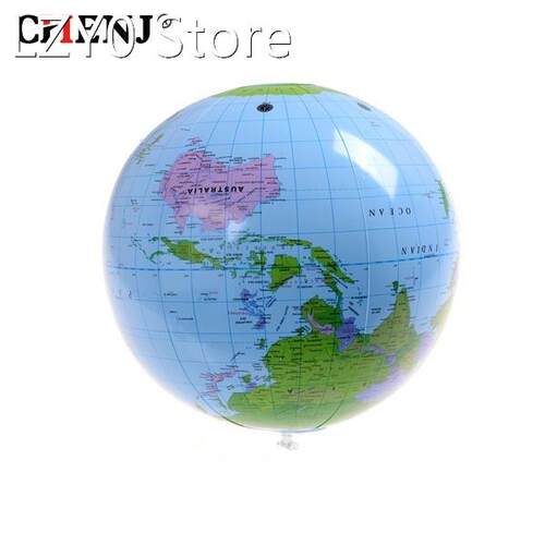 40CM Early Educational Inflatable Earth World Geography Glob