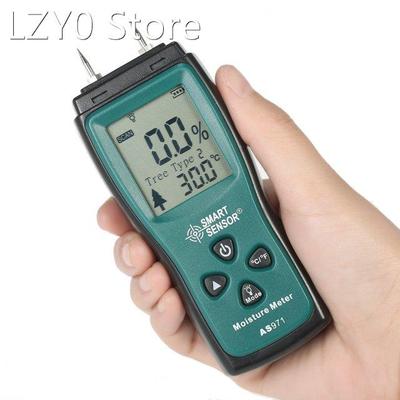 SMART SENSOR Handheld Wood Moisture Meter Digital LCD L