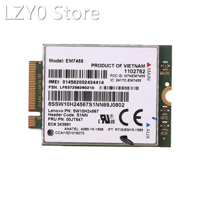 EM7455 WiFi Card 00JT547 4G LTE Module 4G Card for Thinkpad