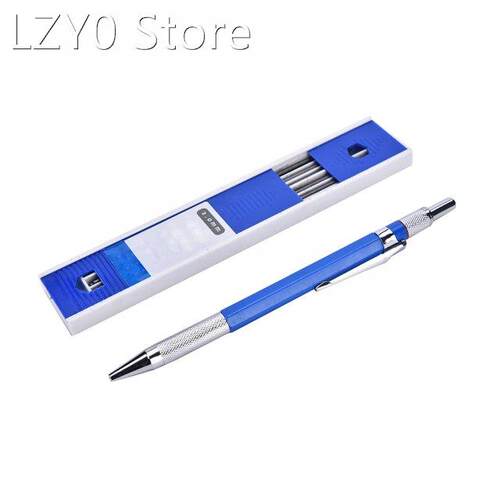 1pc 12 Leads Refills 2mm 2B Lead Mechanical Pencils Plast