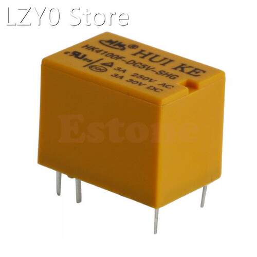 JRC-21F 5V HK4100F-DC5V-SHG Volt Power Relay 6PIN R9UC