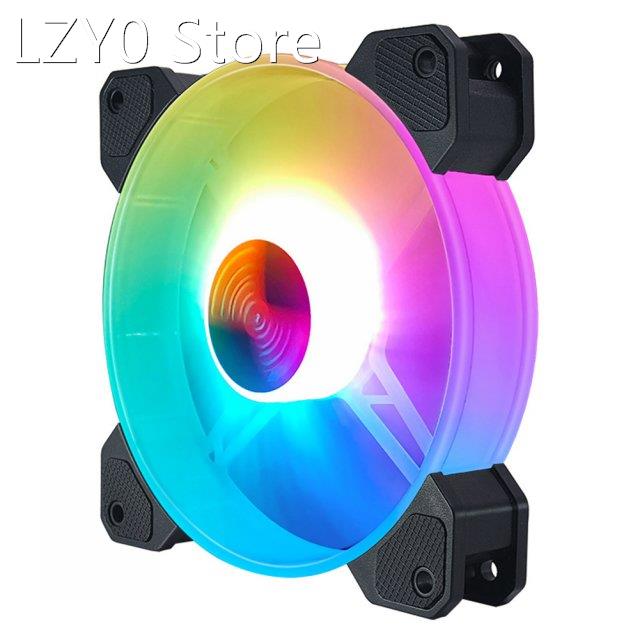 COOLMOON 12cm 12V 4Pin PC Case Cooler Fan for Computer Chass