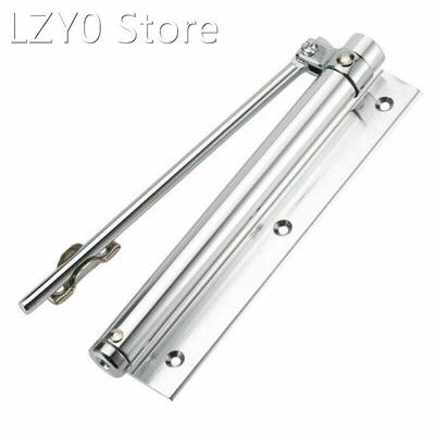 Door Closer Single Spring Strength Adjustable Surface Mounte