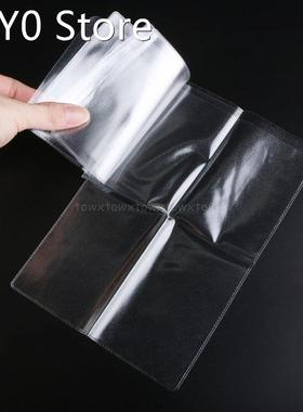 12x9cm PVC Transparent Auto Documents Cover Russian Driver&a