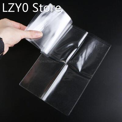 12x9cm PVC Transparent Auto Documents Cover Russian Driver&a