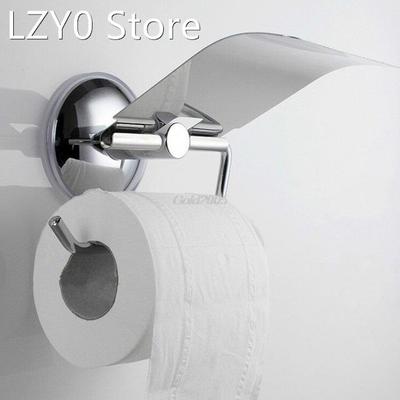 Bathroom Toilet Roll Paper Holder Vacuum Suction Cup Stainle