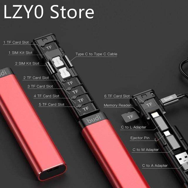 VIP Link BUDI Multi-function Smart Adapter Travelling Protab