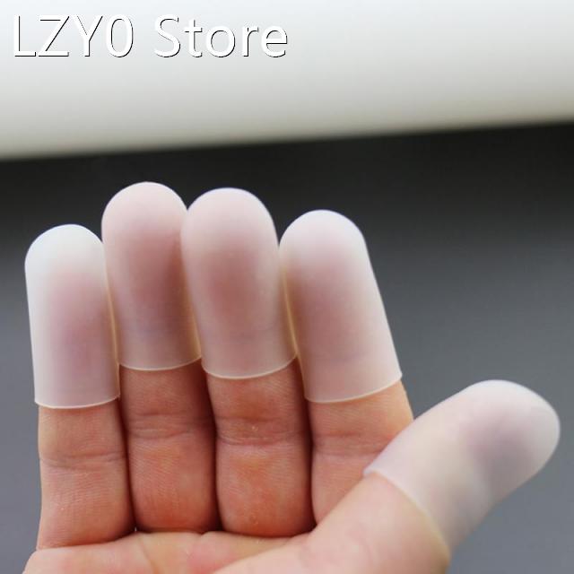 5Pcs Silicone Finger Protector Finger Cover Cap High Tempera