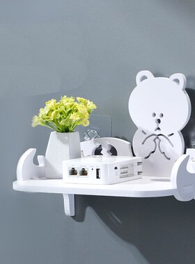 Kitchen Ceramic wall shelf bedroom hanging bathroom Cosmeti