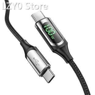 Type-c Double-head PD 100w Fast Charging Cable 5A Super Fast
