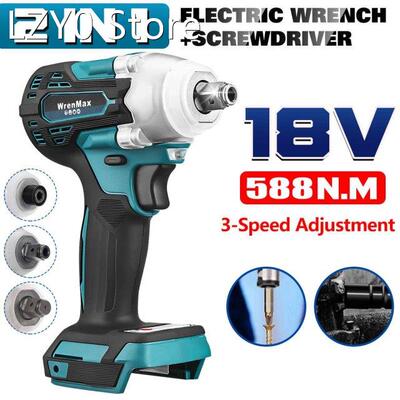 2021 800N.m.Cordless Electric Impact Wrench Motor 1/2