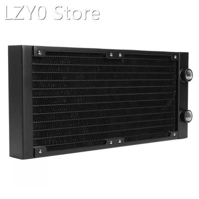 PC Aluminum Computer Radiator Cooler Water Cooling 12 Tube A