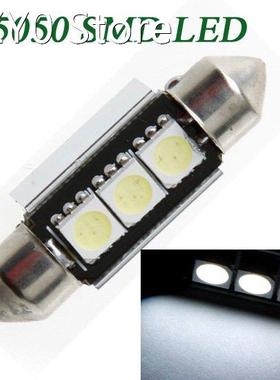 37mm 3 5050 SMD LED Canbus White Car Interior Dome Festoon L
