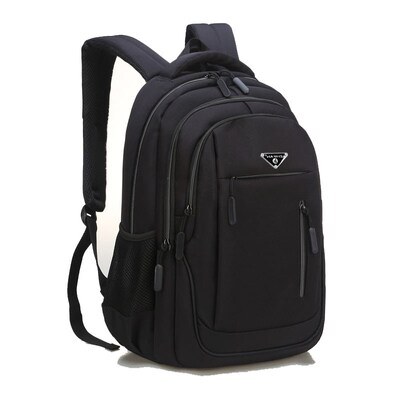 SUUTOOP Large Capacity Men Backpack Laptop 15.6 Oxford Soli