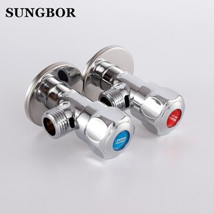 Triangle valve bathroom accessory G 1/2 brass chrome bathro