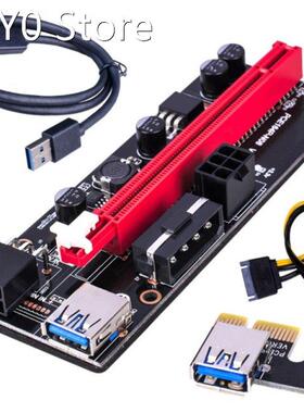 VER009 USB 3.0 PCI-E Riser VER009S Express 1X 4X 8X 16X Exte