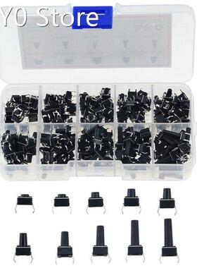 10 Models 200pcs 6*6 Tact Switch Tactile Push Button Switch