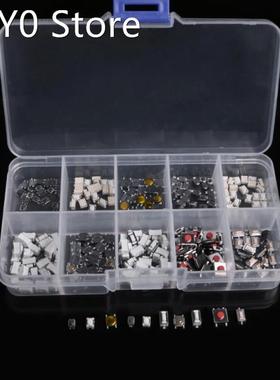 250Pcs/set 10 Types Tactile Push Button Touch Switch Remote