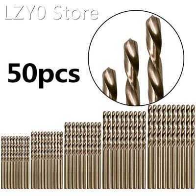 50Pcs Metric 1 - 3mm M35 Cobalt Steel Extremely Heat Resista