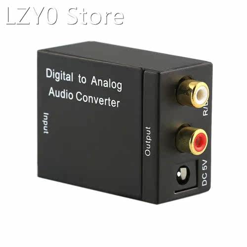 Digital Optical CoaxCoaxialToslink to Analog RCA L/R Audio C