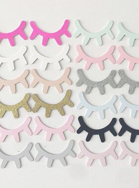 3D Eyelash Nordic Style Cute Wood Wall Decor Eye lash Wall