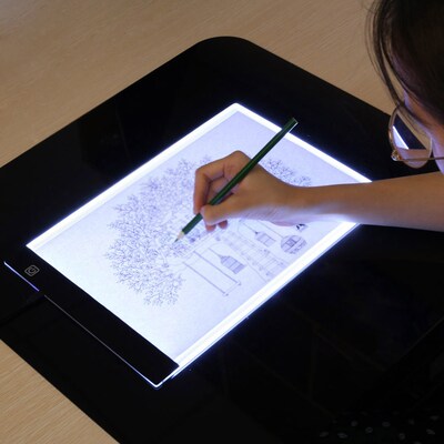 Graphic Tablet LED lighted Drawing Board ltra A4 Drawing tab