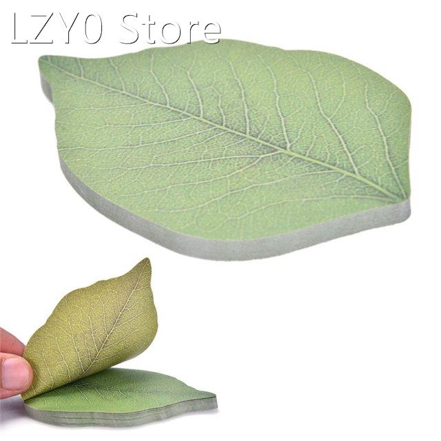 Kawaii Sticky Notes Cute Leaf Memo Pad Sticky Note Diy Paper