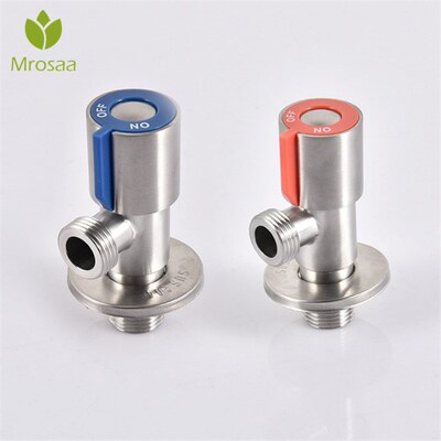 Mrosaa Cold or Hot Water Angle Valve SUS304 Stainless Steel