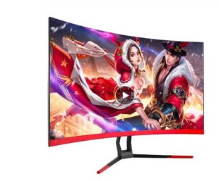23.8'' 24 Inch 75Hz Curved Wide Screen LCD Gaming Monitor F