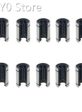10pcs/lot LM10UUOP LM16UUOP LM12UUOP LM20UUOP Linear bearing