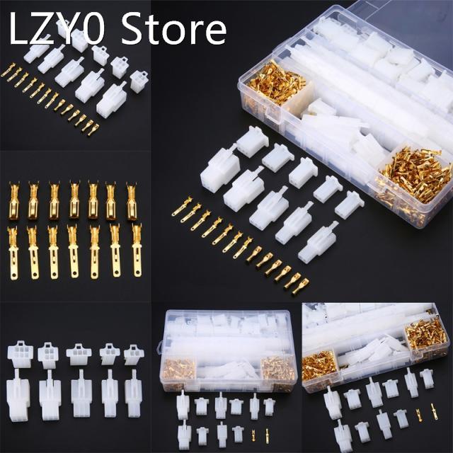 580pcs 2.8mm 2/3/4/6/9 Pin Motorcycle Automotive Electrical