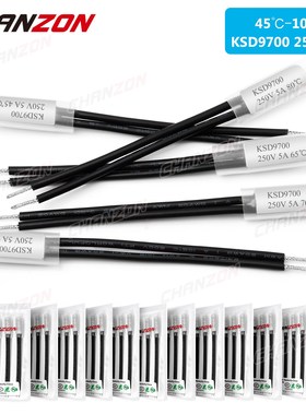 5pcs KSD9700 Thermal Microtemp Temperature Fuses Normally C