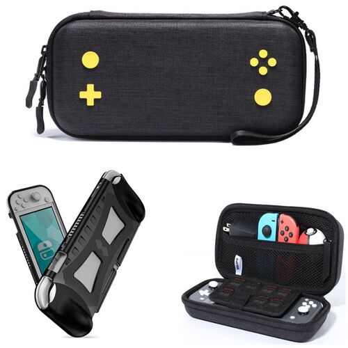 Carrying Case for Nintendo Switch Lite with Silicone TPU Ca