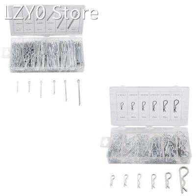 150pcs 555pcs fasteners R type split cotter pin safety cotte