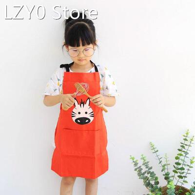 Cute Children's Apron Cartoon Kindergarten Apron Baking