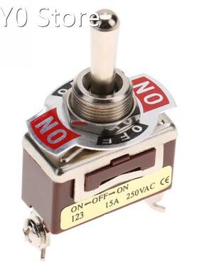 ON-OFF-ON Momentary Toggle Switch SPDT Double Throw Contacts