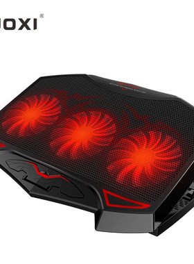 Gaming Laptop Cooler 3 Big Fans Laptop Cooling Pad Adjustabl