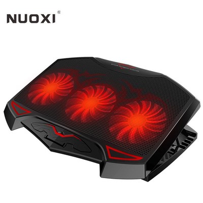 Gaming Laptop Cooler 3 Big Fans Laptop Cooling Pad Adjustabl