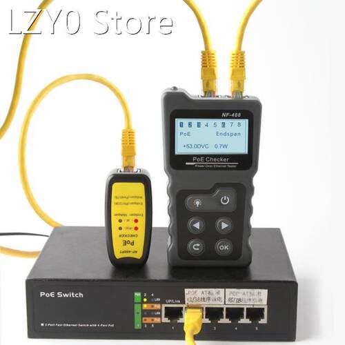 Multi-functional Professional LCD Network Cable Tester Curre