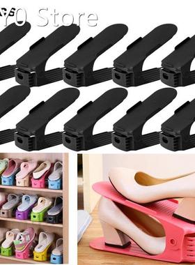 10pcs Durable Adjustable Shoe Organizer Footwear Support Slo